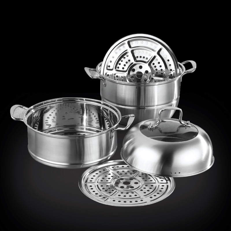 Summer-32cm-3-tier-Steamer-Pot-2 Summer-32cm-3-tier-Steamer-Pot-2