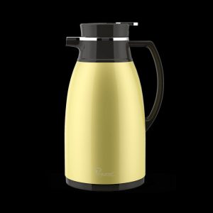 Buttercup 1.6L Glass Liner Vacuum Water Jug (Gold & Black)