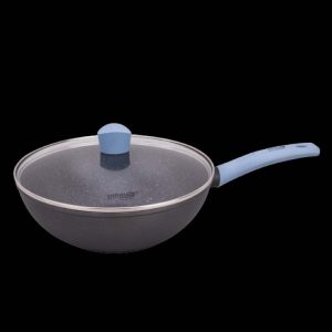 Shogun Millennia 28 x 9.5cm StirFry Nonstick Wok with Lid with Induction (IH),4.5L