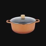 Shogun Morandi 28cm casserole with glass lid 01 FA