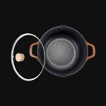 Shogun Morandi 28cm casserole with glass lid 02