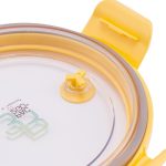 La gourmet® 3R PAC2GO Sassy Collection 1L Round lunch box with 304 stainless steel insert – Yellow 3 La gourmet® 3R PAC2GO Sassy Collection 1L Round lunch box with 304 stainless steel insert – Yellow 3