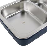 Pack To Go 750ml 2 Compartment Lunch Box – Blue 2 Pack To Go 750ml 2 Compartment Lunch Box – Blue 2