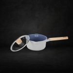 Shogun Osaka 18 x 9cm Saucepan with Flat Glass Lid, 2L ( Induction) Shogun Osaka 18 x 9cm Saucepan with Flat Glass Lid, 2L ( Induction)