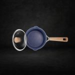 Shogun Osaka 18 x 9cm Saucepan with Flat Glass Lid, 2L ( Induction) 2 Shogun Osaka 18 x 9cm Saucepan with Flat Glass Lid, 2L ( Induction) 2