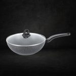 Shogun Tokyo 30 x 9.5cm Stirfry Wok with Glass Lid,4.2L ( Induction) Shogun Tokyo 30 x 9.5cm Stirfry Wok with Glass Lid,4.2L ( Induction)