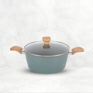 Shogun Joy Collection 24 x 10.5cm Casserole with Glass Lid (Induction), 4.1L