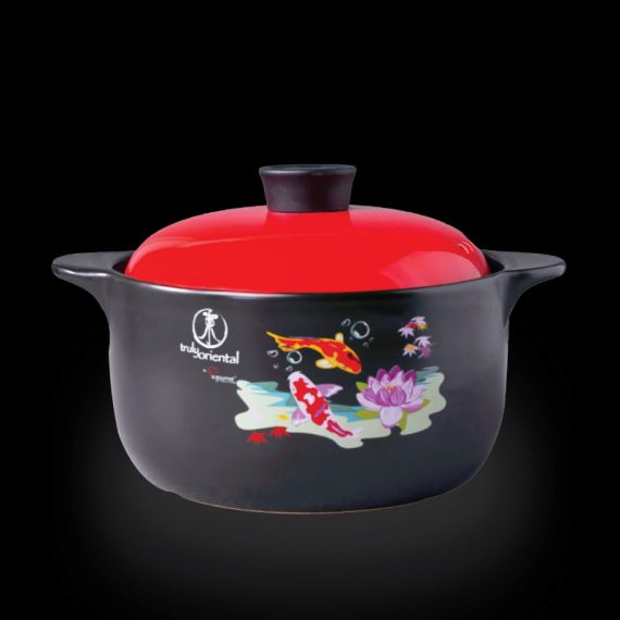 La gourmet Truly Oriental 4.0L Toughened Claypot with Ceramic Lid & Induction(IH)