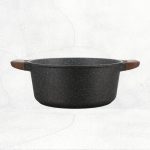 Shogun Granite Cookware Plus 28 x 12.5cm High Nonstick Casserole Pot with Induction (IH) - Image 3