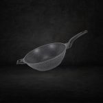 Shogun Shinji 32 x 10cm wok with Glass Lid, 5.8L( Induction) 2