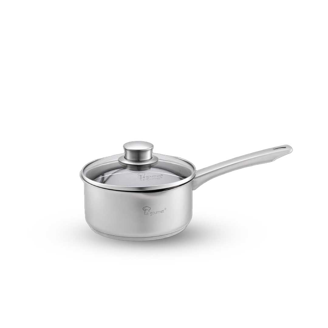 2024.12.12 Cook & Pour 16 x 7.5cm High Stainless Steel Casserole with Glass Lid with Induction (6.8L) no price