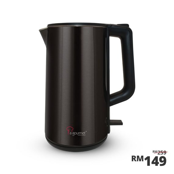 LGM-E 2.5L HEALTHY SEAMLESS KETTLE TITANIUM BLACK