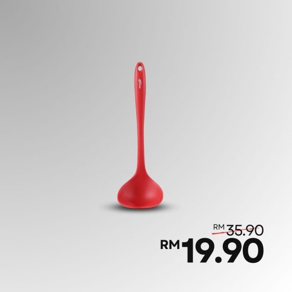 Shogun K-Essential Colours Silicone Ladle - Red