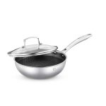 Galactic Honeycomb Wok 20cm W/LID - Image 2