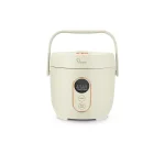 Electric 0.8L Rice Cooker Digital Vanila Cream - Image 2