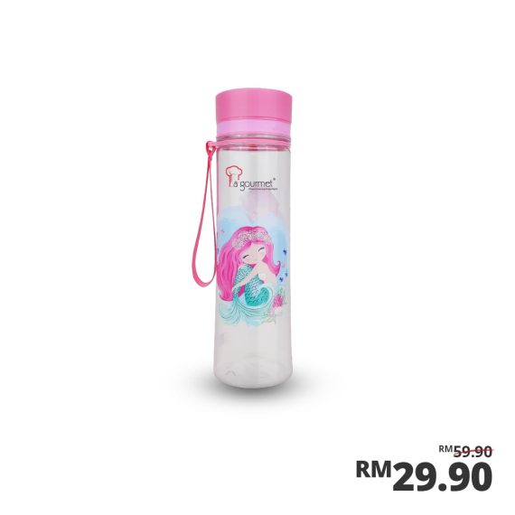 Sassy Kids 1000ml Tritan Bottle - Mermaid