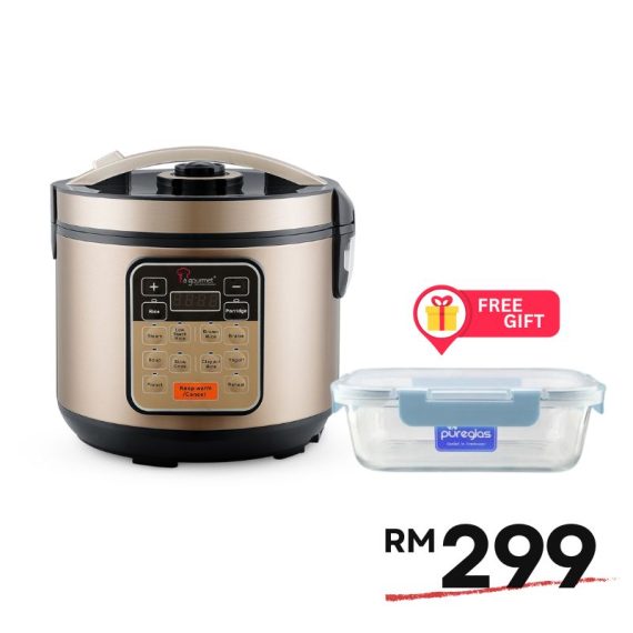 Healthy Rice Cooker 4L - Goldion [JOMAMA]