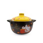 La gourmet Truly Oriental 4L Toughened Claypot -Yellow Cat - Image 2